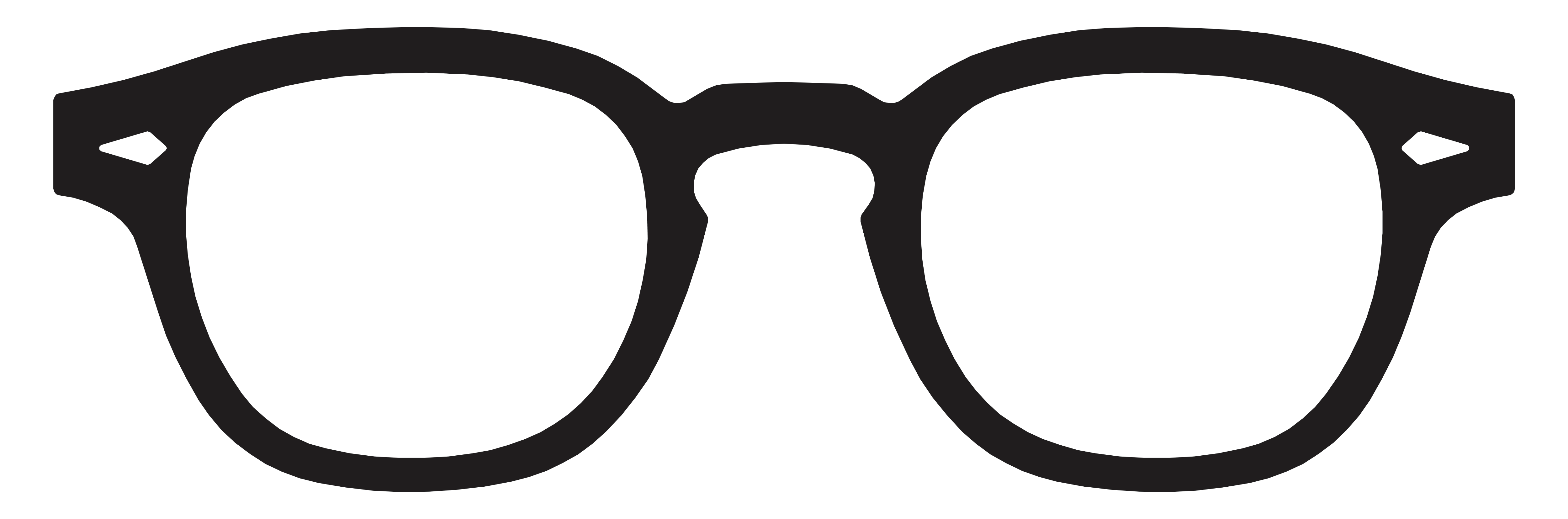 moscot frame illustration for average size