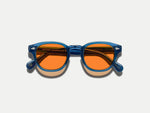 The LEMTOSH NYC CHAMPS EDITION in Sapphire with Woodstock Orange Tinted Lenses