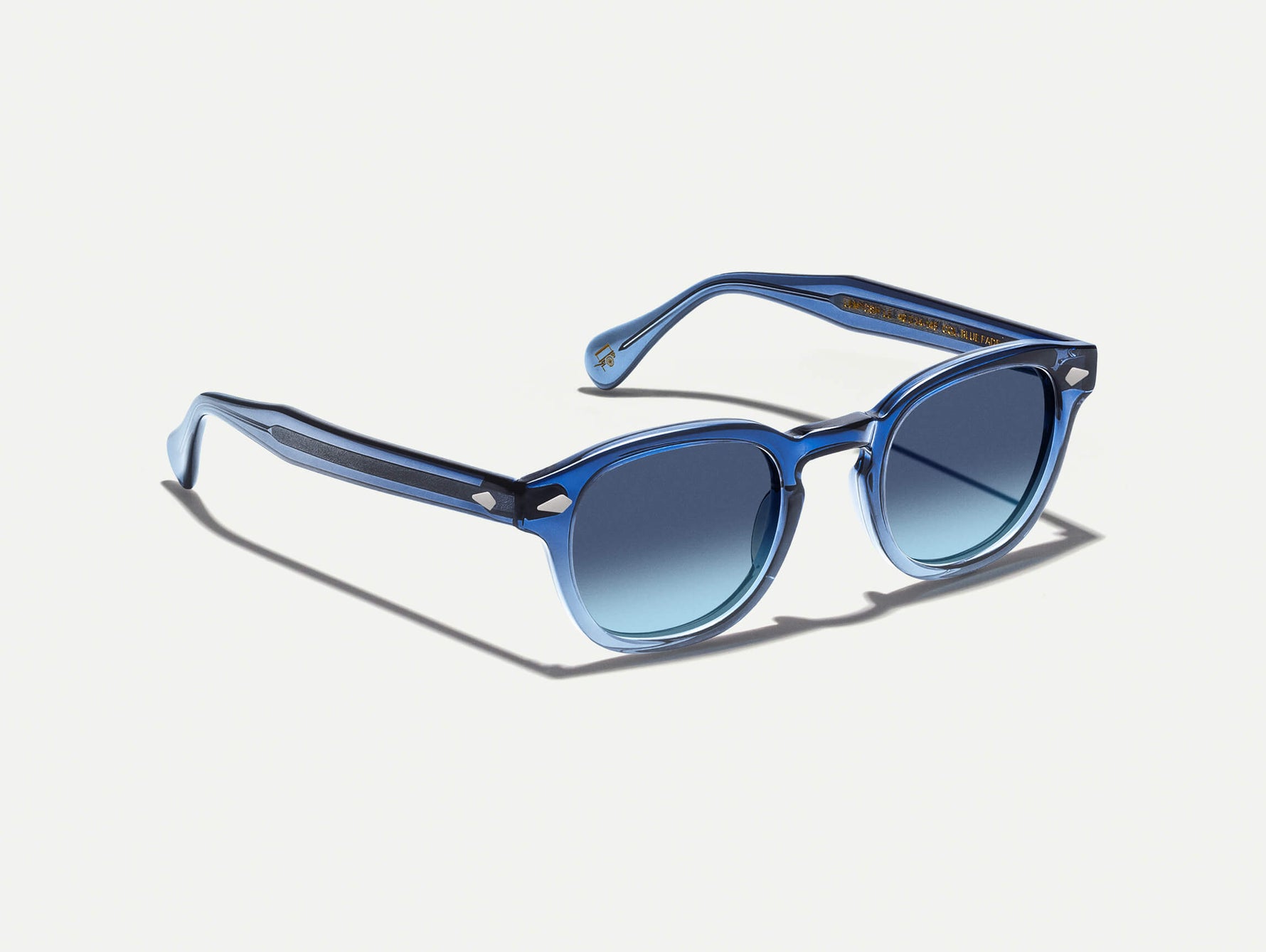 The LEMTOSH SUN Limited Edition in Blue Fade with Denim Blue Tinted Lenses