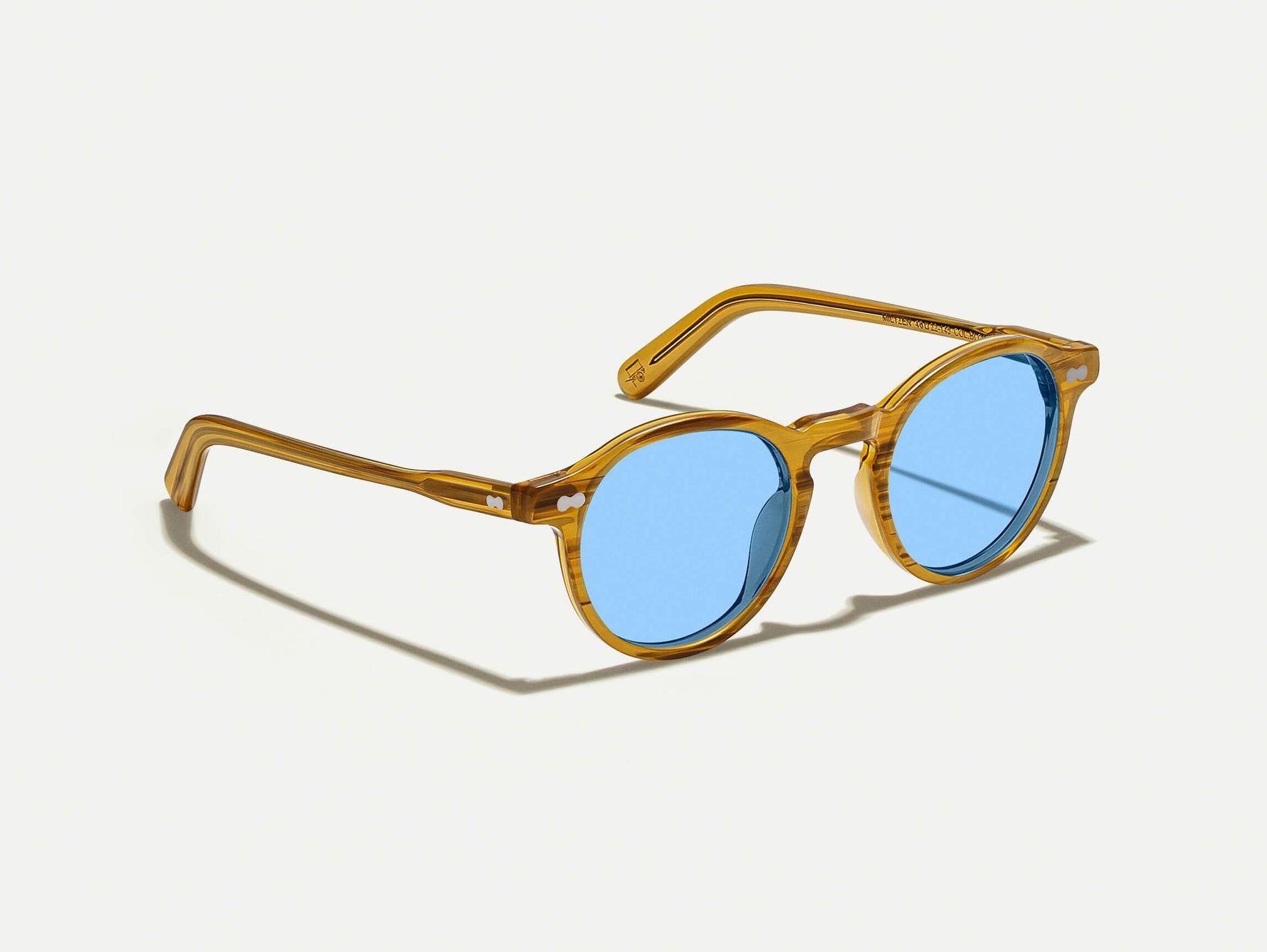 The MILTZEN in Blonde with BLUE+ Lenses