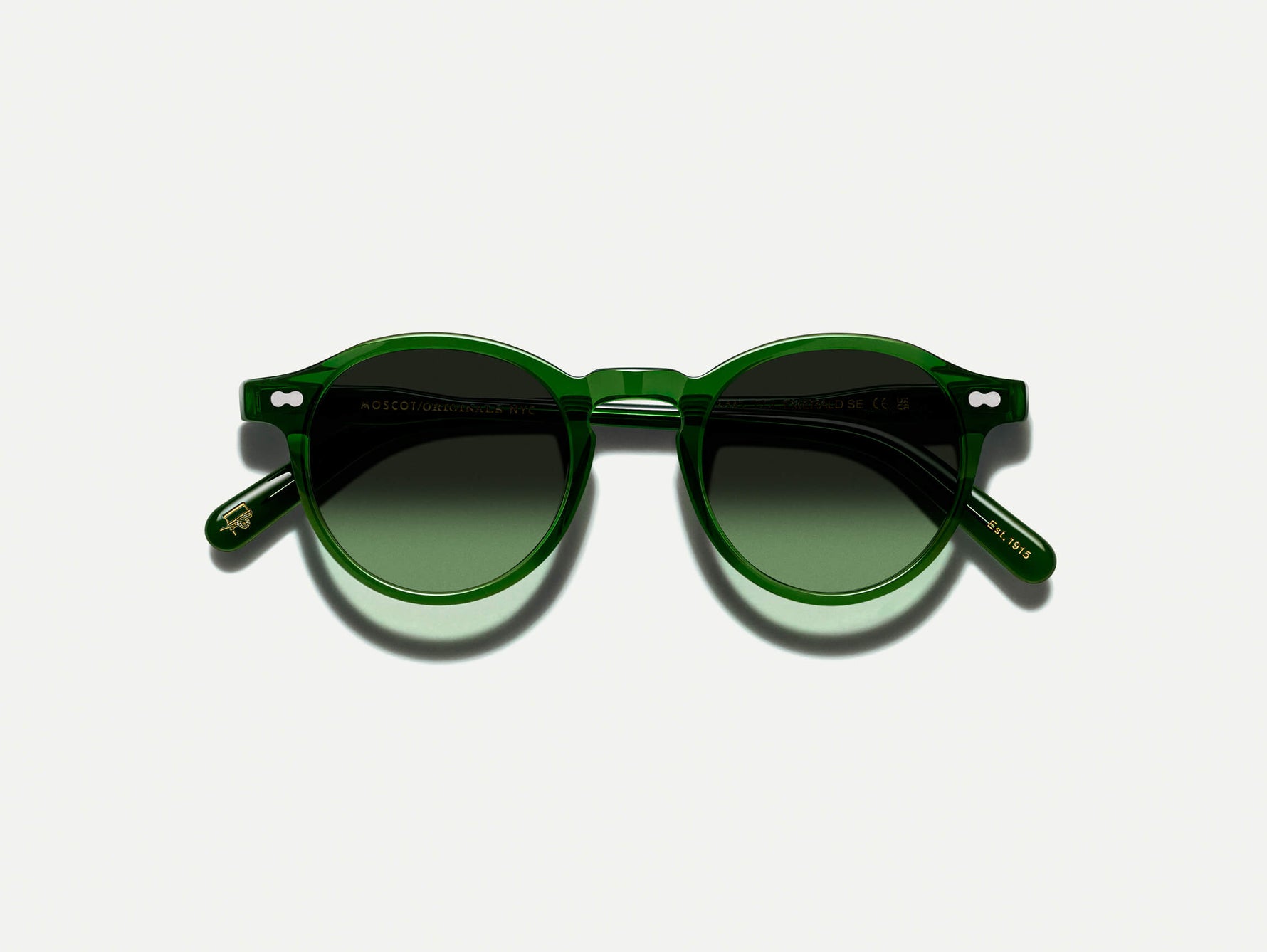 Il MILTZEN in Emerald con lenti colorate Forest Wood