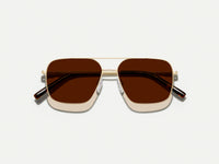 #color_gold | SHTARKER SUN i Gold med Cosmitan Brown-linser